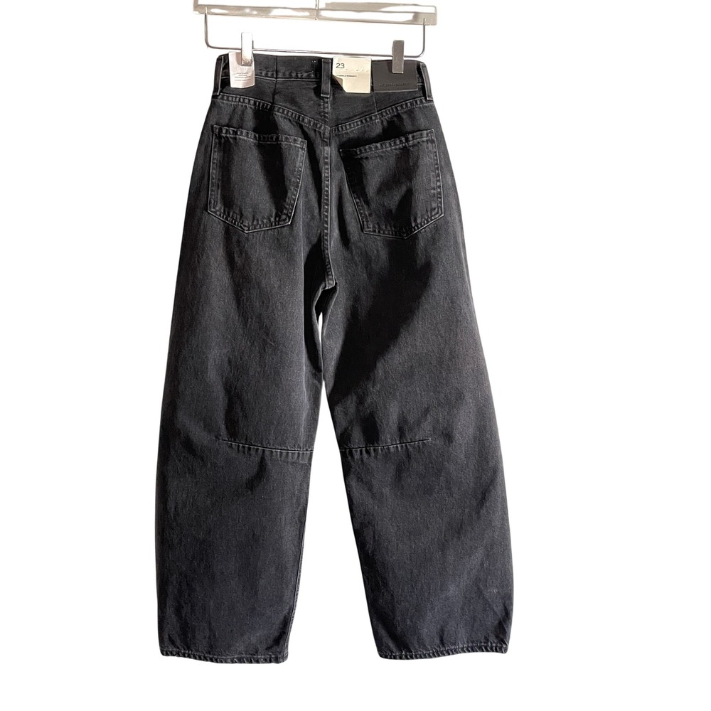 Citizens of Humanity Horseshoe Baggy Wide Leg Denim Jeans Size 23 Black - Picture 2 of 13